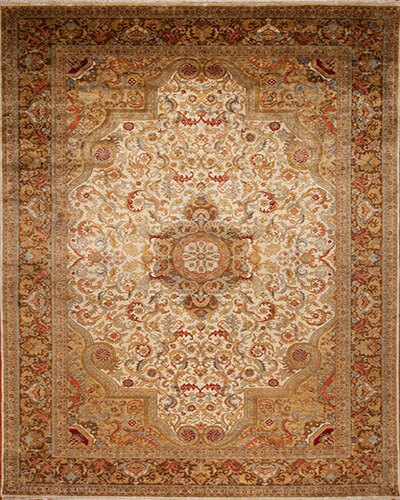 149205 Golden Age <br> Jewel Ivory/Bronze 11.10 X 18.3